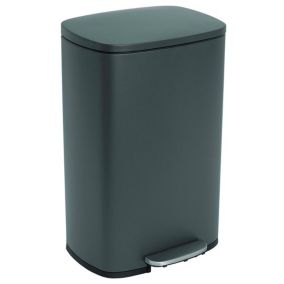 Poubelle de cuisine à pédale Kitchen Move Admiral gris 50 L