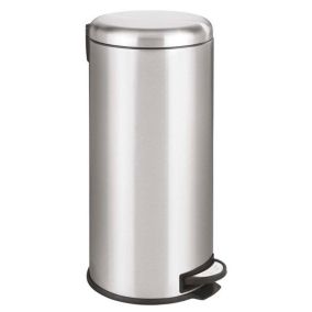 Poubelle de cuisine à pédale Kitchen Move Urban acier 30 L