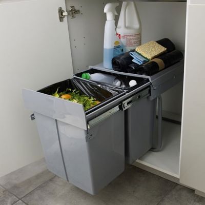 Kit de Recycle de poubelle de recyclage pour tiroir de cuisine