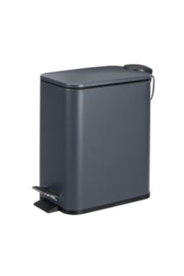 Poubelle de salle de bain à pédale en acier 5L Elland GoodHome