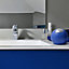 Poubelle de salle de bains 1L, bleu royal, MSV Bowl