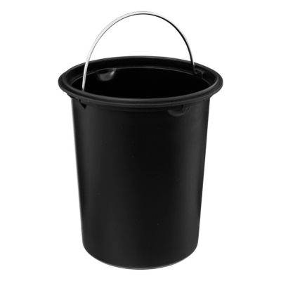 Poubelle de salle de bains 3L à pédale, blanc, 5Five