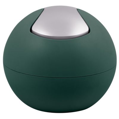 Poubelle Salle De Bain Spirella AKIRA - Inox Anti-Traces - Pédale Fermeture Douce - 5L - Or Brillant - 21.4x17.6x30 Cm