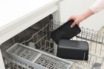Poubelle de table en plastique Brabantia SinkSide anthracite