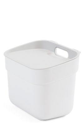Poubelle de tri Curver Ready to collect blanc 5 L