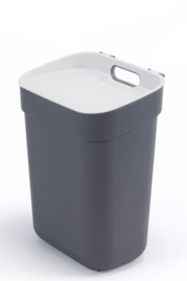 Poubelle de tri Curver Ready to collect gris 10 L