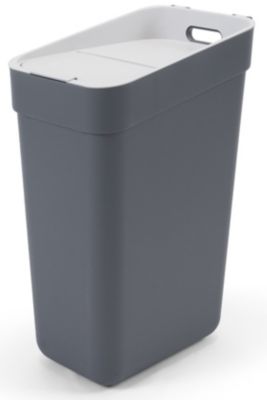 Poubelle de tri Curver Ready to collect gris 30 L