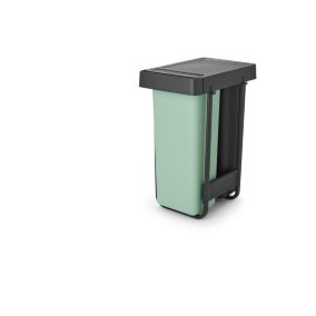 Poubelle de tri encastrable Brabantia Sort & Go 2 x 30 L vert clair