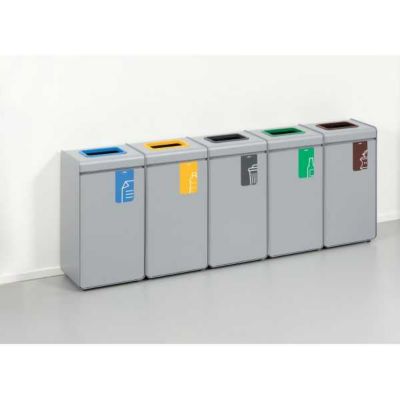 Poubelle de tri pour Déchets non Recyclables 55 litres | Castorama