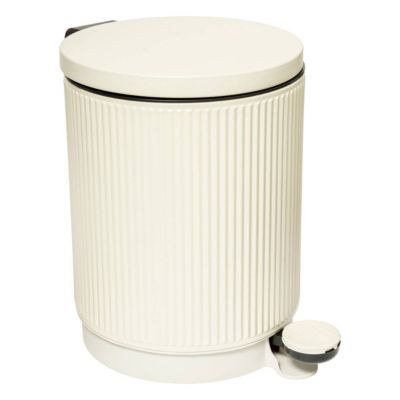 Poubelle "Onyx" 5L lin - Beige- 5five