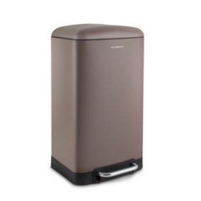 Poubelle à pédale 30L, taupe edition - 719