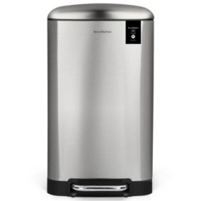 Poubelle à pédale 40L, inox edition - 875