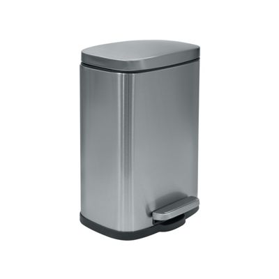 Poubelle à  pédale Inox AKIRA 5L Brossé Spirella