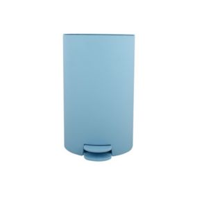 Poubelle à Pédale MSV AKO 5,5L Violet - Couvercle Basculant, Design Pratique Pour Salle De Bain Ou Cuisine