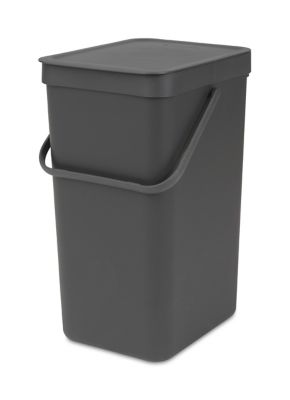 Poubelle Sort and Go 16 L Gris