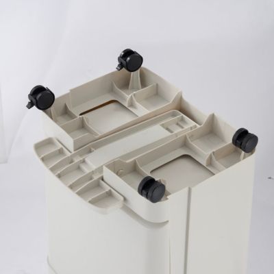 Poubelle tri sélectif avec roulettes VALORIS 45L