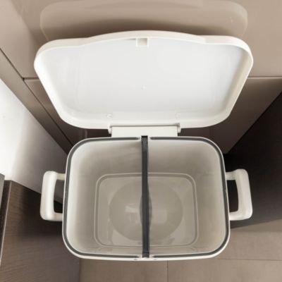 Poubelle tri sélectif avec roulettes VALORIS 45L
