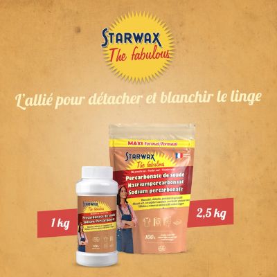 Poudre à base de percarbonate 2,5kg Starwax Fabulous