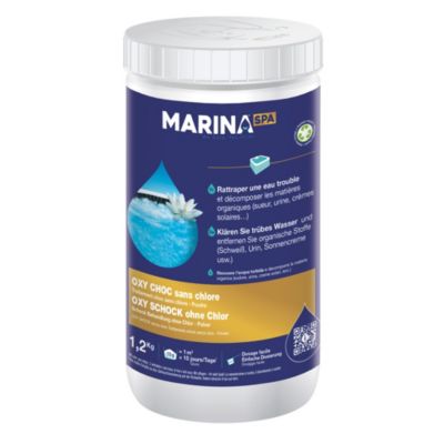 Poudre pour traitement choc sans chlore Marina 1,2kg