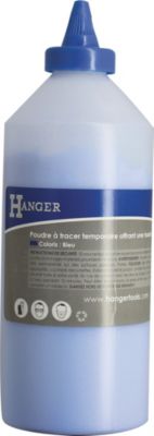 Poudre à tracer bleue 1kg - HANGER - 100075