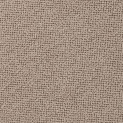 Pouf bouclette Amea gris taupe D39cm - Atmosphera