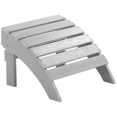 Pouf de jardin ADIRONDACK Gris clair