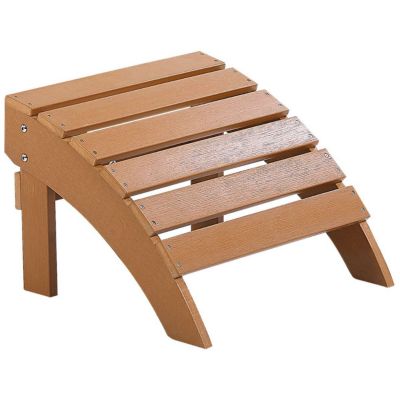 Pouf de jardin ADIRONDACK Marron