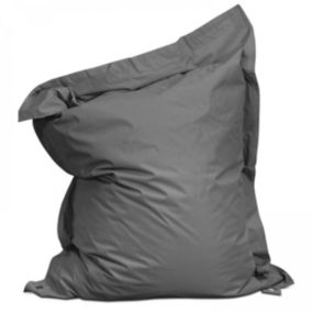 Pouf de jardin en polyester gris 180 x 145 cm  Oviala