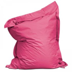 Pouf de jardin en polyester rose 180 x 145 cm  Oviala