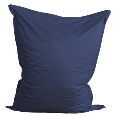 Pouf extérieur imperméable anti-uv déhoussable BANANAIR 140 x 180 cm bleu