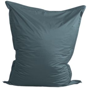 Pouf extérieur imperméable anti-uv déhoussable BANANAIR 140 x 180 cm gris foncé