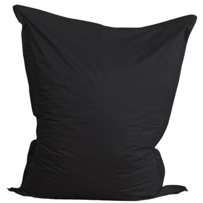 Pouf extérieur imperméable anti-uv déhoussable BANANAIR 140 x 180 cm noir