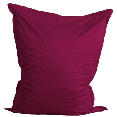 Pouf extérieur imperméable anti-uv déhoussable BANANAIR 140 x 180 cm rouge