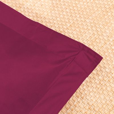 Pouf extérieur imperméable anti-uv déhoussable BANANAIR 140 x 180 cm rouge