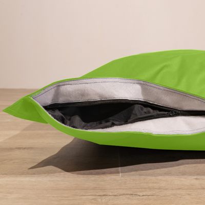 Pouf extérieur imperméable anti-uv déhoussable BANANAIR 140 x 180 cm vert
