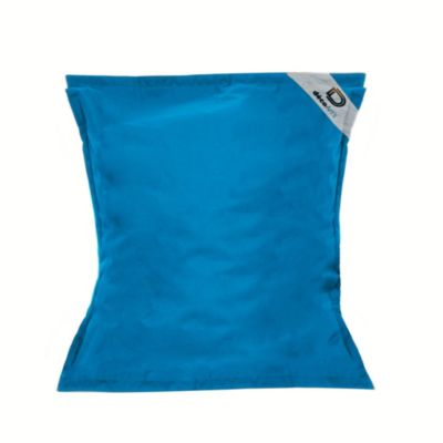 Pouf Géant XXL Déhoussable, Flottant pour Piscine, Deco Arts Bleu pétrole