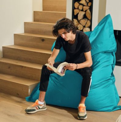 Housse De Pouf Exterieur Impermeable,Pouf Géant En Tissu,Pouf De Salon,pour Grand Canapé
