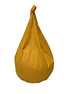 Pouf poire jaune Easy For Life Ø75x100cm