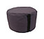 Pouf rond Easy for life ⌀48 x H.27 cm gris