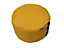 Pouf rond jaune Easy For Life Ø48x100cm