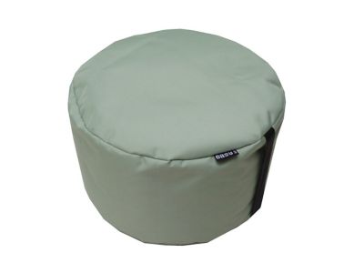 Pouf rond vert Easy For Life Ø48x100cm