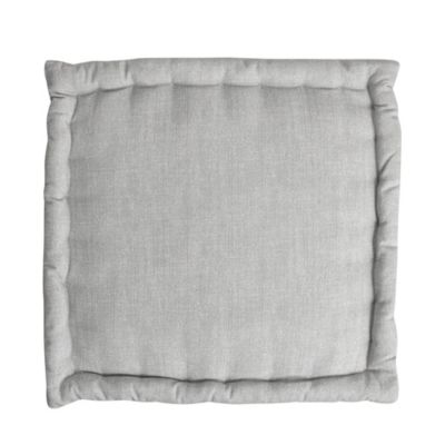 Pouf Soan Chambray JBY Creation gris l.40 x H.30 cm
