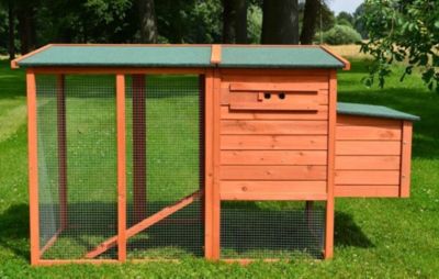 Poulailler 3/6 poules cage canard 2 perchoir 182x75x103 cm Modele 131 XXL
