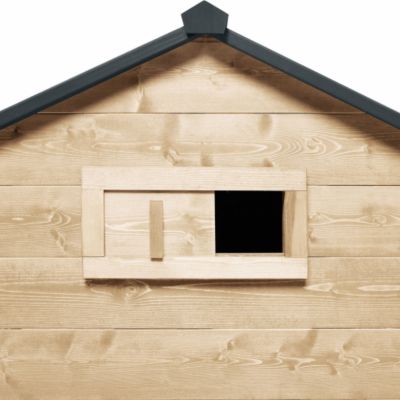 Poulailler clapier en bois XXL avec pondoir et tiroir à déjections 6 poules