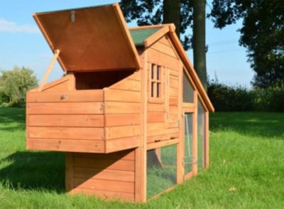 Poulailler en bois 2/5 poules 190x62x114 cm Modele 144 Confort