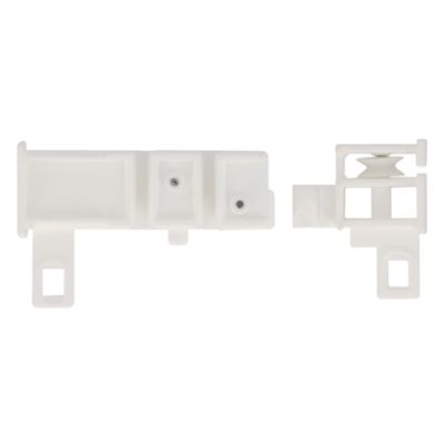 Poulie pour coulissement rail rideau 24 x 16 mm modèle décorateur blanc Mobois