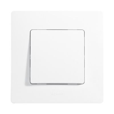 Poussoir 6 A Legrand Niloé éclat