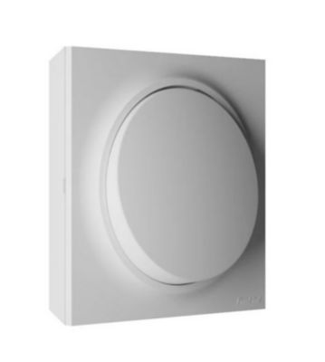 Poussoir Fontini Neo Evo blanc Blanc Glass Finish