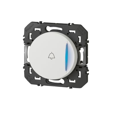 Poussoir Legrand Dooxie blanc