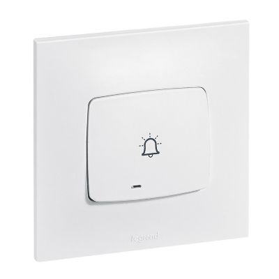 Poussoir lumineux carillon Legrand Neptune